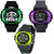 Mastrena 3 of Combo Multi Colour Digital Kids Watch-MSG1026