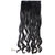 WONDER CHOICE 24 Inches Long Black Curly/Wavy 5 Clip In Hair Extension For Women and Girls