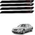 Auto Addict Black Red Designer Bumper Protector Set of 4 Pcs For Mercedes Benz S-Class