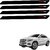 Auto Addict Black Red Designer Bumper Protector Set of 4 Pcs For Mercedes Benz NA