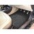 Auto Addict Car Simple Rubber Black Mats Set of 4Pcs For Fiat Grand Punto