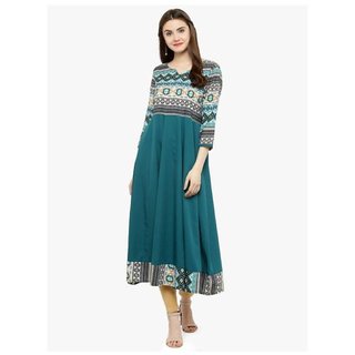 Shopclues anarkali kurtis online