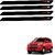 Auto Addict Black Red Designer Bumper Protector Set of 4 Pcs For Mahindra TUV-300