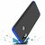 MOBIMON Redmi Note 6 pro Front Back Cover Original Full Body 3-In-1Slim Fit Complete 3D 360 Degree Protection-Black Blue