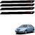 Auto Addict Black Red Designer Bumper Protector Set of 4 Pcs For Hyundai Old Verna