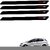 Auto Addict Black Red Designer Bumper Protector Set of 4 Pcs For Fiat Abarth