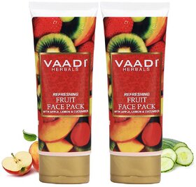 VAADI HERBAL Refreshing Fruit Pack  (120 gms x 2)