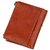 dide Men Genuine Leather 8 Card Slots Coin Bag Brown Wallet Men Purse High Quality Male Card ID Holder (Tan)