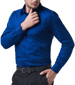 Royal Fashion Formal Royal Blue Shirt For Men
