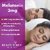 HealthyHey Nutrition Sleep Aid Melatonin 3mg, 120 Vegetable Capsules - Promotes Sleep and Relaxation