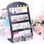 DIY Crafts 10 Pcs White/Black Color Jewelry Organizer Stand Plastic Earring Holder Fashion Display 10 Pieces White/Black Color (10 Pcs Pack, White)