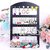 DIY Crafts 10 Pcs White/Black Color Jewelry Organizer Stand Plastic Earring Holder Fashion Display 10 Pieces White/Black Color (10 Pcs Pack, White)
