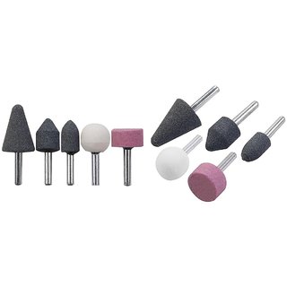 Buy DIY Crafts Grinding Stone Set of 5 Pc Stone Rotary Grinding Bits ...