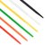 DIY Crafts Colored Zip Ties Nylon Cable Zip Ties in Regular Mix in Inches Tie Wraps Random Orange, Yellow, Green, Red, White Black for Mine Ship Automotive Parts (500 Pcs Pack, Combo Pack)