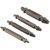 DIY Crafts Double Side Damaged Screw Extractor Out Remover Bolt Stud (Package includes 4 pcs)