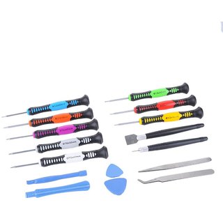 DIY Crafts Multicolour Screwdriver Repair Kit Opening Tools (Pack of 16 pcs)