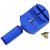 DIY Crafts Professional Watch Band Bracelet Link Remover Adjust Repair Tool (Blue) + 5 Extra Pins