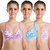 ChileeLife Wirefree Non-Padded Printed Bras (Pack of 3)