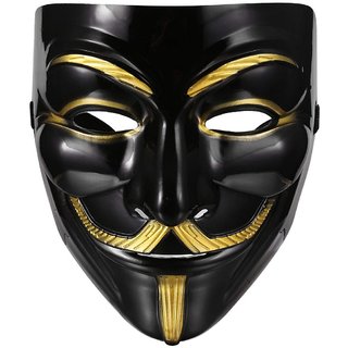 Buy Charismacart Plastic Fawkes Mask Anonymous Vip Edition Face