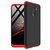 MOBIMON Honor 9I Front Back Case Cover Original Full Body 3-In-1 Slim Fit Complete 3D 360 Degree Protection (Black Red)