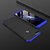 MOBIMON RedMi A1 Front Back Case Cover Original Full Body 3-In-1 Slim Fit Complete 3D 360 Degree Protection - Black Blue