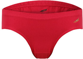 Solo Women's Candy Inner Elastic Cotton Plain Panties Cherry Pink Color (X-Small/75 cm)