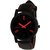 MF New Design Formal Collection Black Leather Strap Men And Boys Watch