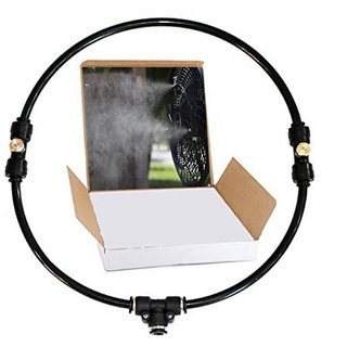 DIY Crafts 2 Mist Set Updated Fan Misting Kit for a Cool Patio Breeze Turns Heat Down by 20 Degrees