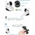 Hy Tpuch Dual Antenna WiFi Enabled Wireless Indoor Security Camera with Night Vision, 720P Resolution, Rotatable Video !