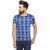 Vimal Multicolor Printed Cotton Tshirts For Men(Pack Of 3)