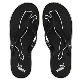 Buy Puma Breeze Black White slippers 