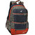 F Gear Arrive 34 Liters Backpack (Navyblue, Red Grey)