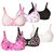 Minha  Women's Cotton Full Coverage Beautiful Bra (Color-Multicolor)