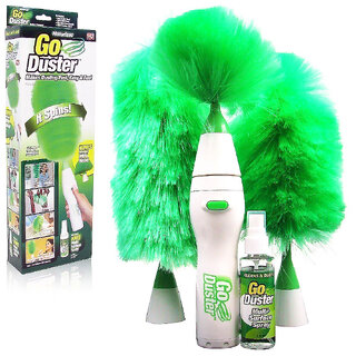 Electric Duster Motor-Driven Feather Duster Dust Brush For Home,Laptop,Car Cleaning