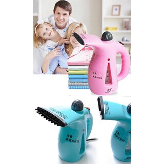NEW 2 IN 1 Handheld Garment FACIAL STEAMER