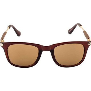 Adrian Wayfarer, Rectangular Sunglasses(Brown)