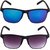 Adrian Wayfarer Sunglasses(Blue, Black)