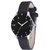 Loretta Best Collection Black Leather Small Girl and Women Wrist Watch