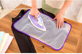 sell net retail Silicone Iron Protector Cover and Ironing Mat Combo Set Anti-slip,Heat Resistant ( pack of 1)