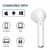 Deals e Unique i7 Single Stereo Bluetooth Earbud Earphone with Mic Compatible with Smartphones