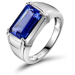 Blue Sapphire / shanipriya Ring Natural  unheated stone neelam ring Jaipur Gemstone