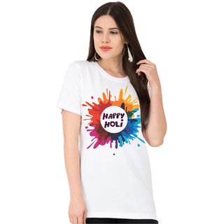 holi tshirt for women