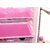 KHUSHI CREATION Multi-Purpose Use PVC Plastic Designer Mats for Fridge Drawer  Dinning Table  Kitchen (Pink, Set of 6)