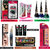 11Pcs of Makeup Combo  Color Eyeliner, Mascara, Kajal, Eye Shadow, Lipstick, Hair Remover, Gel Mask+Scrub