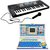 New Pinch Combo of 37 Key Piano Keyboard Toy with DC Power Option, Recording and Mic with English Learner Educational La