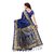 SOFTIEONS E-COMMERCE Women's Multicolor Floral Art Silk Saree With Blouse