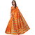 SOFTIEONS E-COMMERCE Women's Multicolor Floral Art Silk Saree With Blouse