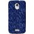 G.store Printed Back Covers for Micromax Canvas HD A116 blue 37378