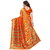 SOFTIEONS E-COMMERCE Women's Multicolor Floral Art Silk Saree With Blouse