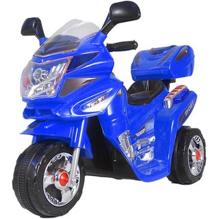Buy Ayaan toys Battery Operated Ride on Blue Mini FunBike Online ...